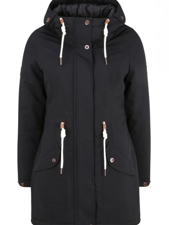 Foto van product Oxmo Tussenparka 'Melly' zwart