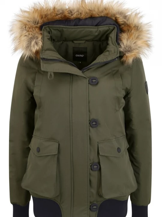 Foto van product Oxmo Winterjas groen