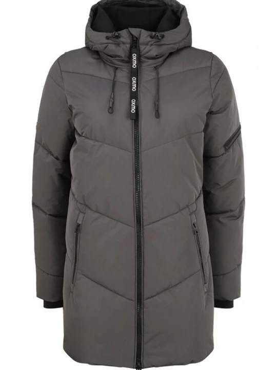 Foto van product Oxmo Winterjas 'Junchen' grijs