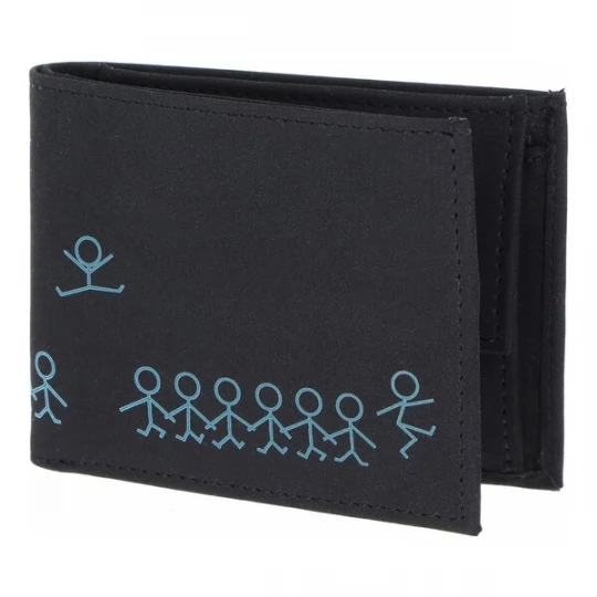 Foto van product OXMOX Portemonnee blauw / antraciet