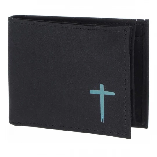 Foto van product OXMOX Portemonnee 'New Cryptan' blauw / antraciet