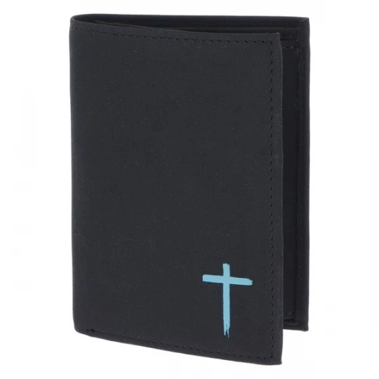 Foto van product OXMOX Portemonnee 'New Cryptan' blauw / donkergrijs