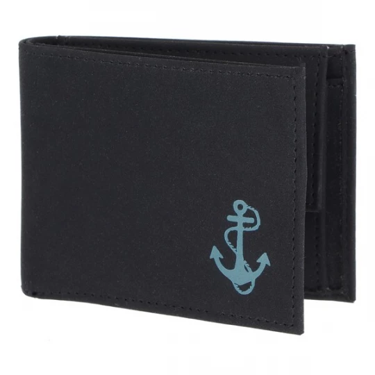 Foto van product OXMOX Portemonnee 'New Cryptan' blauw / zwart