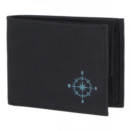 Foto van product OXMOX Portemonnee 'New Cryptan' donkerblauw / zwart