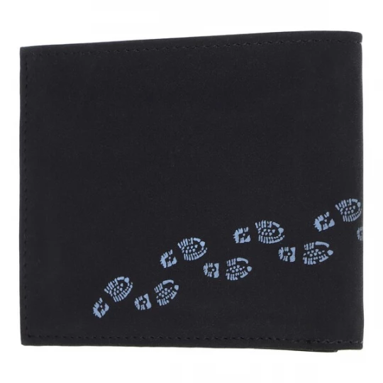 Foto van product OXMOX Portemonnee 'New Cryptan ' donkerblauw / zwart