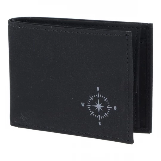Foto van product OXMOX Portemonnee 'New Cryptan' donkergrijs / zwart