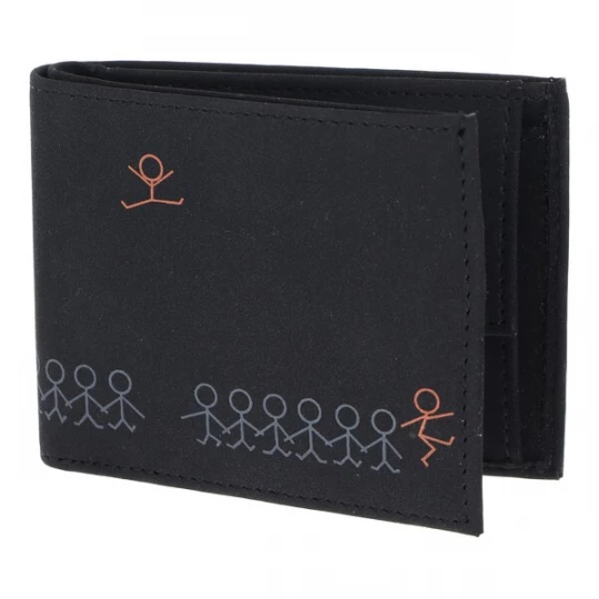 Foto van product OXMOX Portemonnee 'New Cryptan' grijs / gemengde kleuren