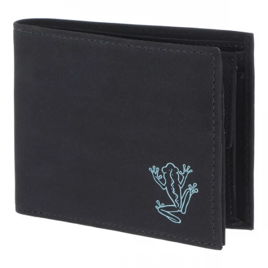 Foto van product OXMOX Portemonnee 'New Cryptan' lichtblauw / donkergrijs
