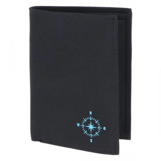 Foto van product OXMOX Portemonnee 'New Cryptan' lichtblauw / zwart