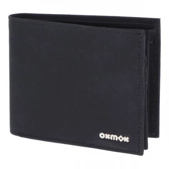 Foto van product OXMOX Portemonnee 'New Cryptan ' zwart / wit