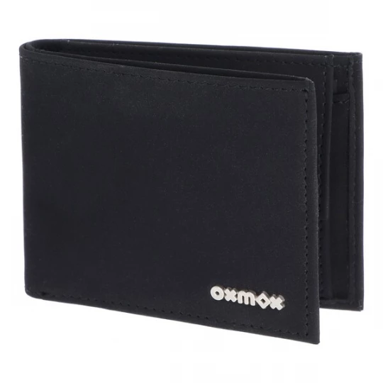 Foto van product OXMOX Portemonnee 'New Cryptan' zwart / wit