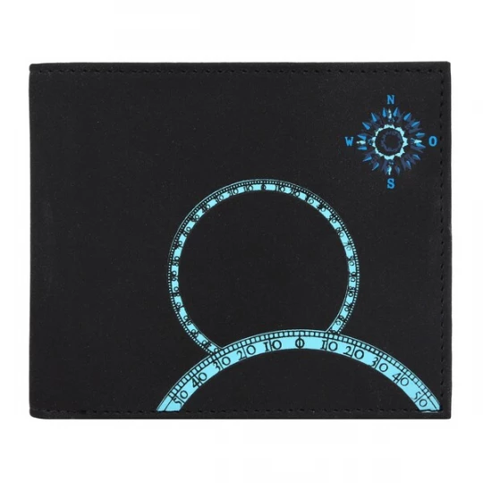 Foto van product OXMOX Portemonnee turquoise / zwart