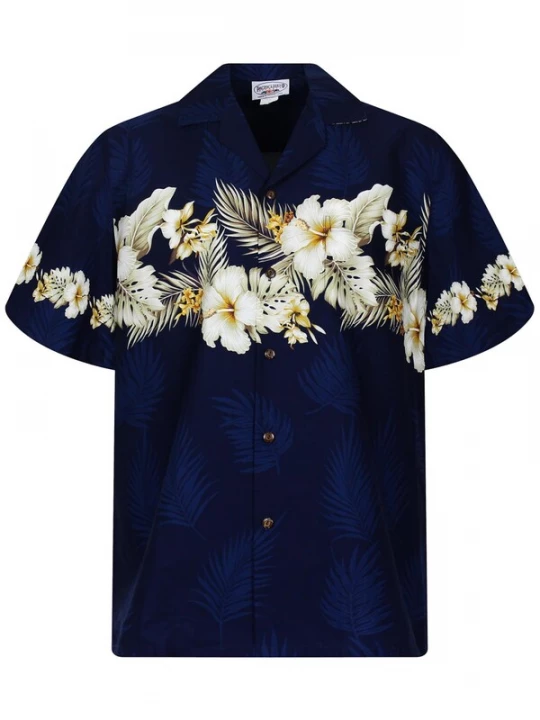 Foto van product Pacific Legend Overhemd 'Blumen' blauw