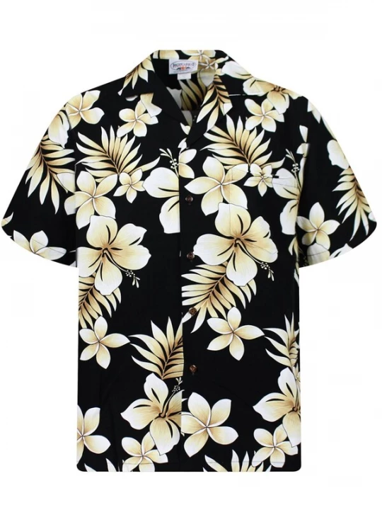 Foto van product Pacific Legend Overhemd 'Goldblume' zwart