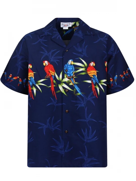 Foto van product Pacific Legend Overhemd 'Papagei' blauw
