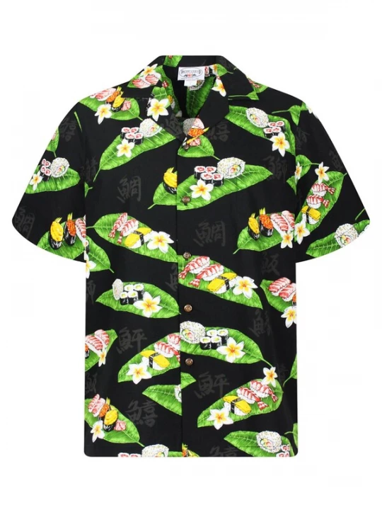 Foto van product Pacific Legend Overhemd 'Sushi' zwart