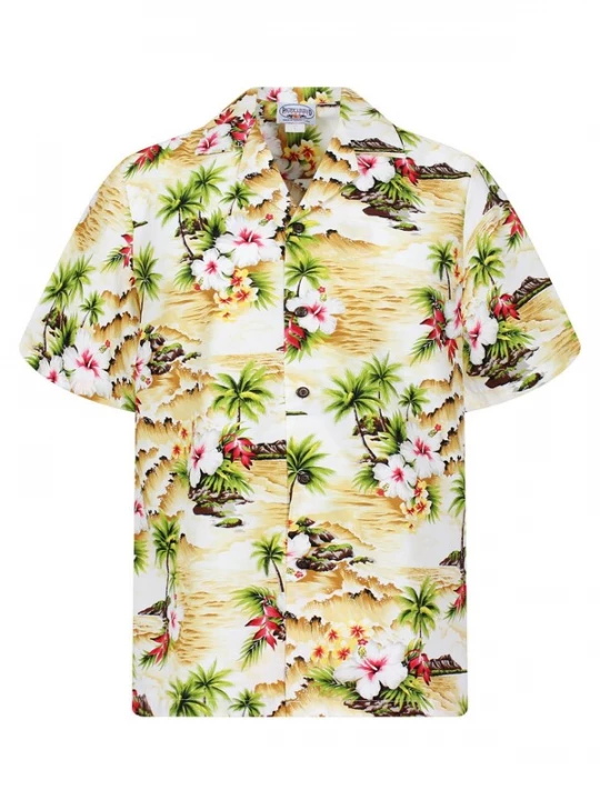 Foto van product Pacific Legend Overhemd 'Welle' beige