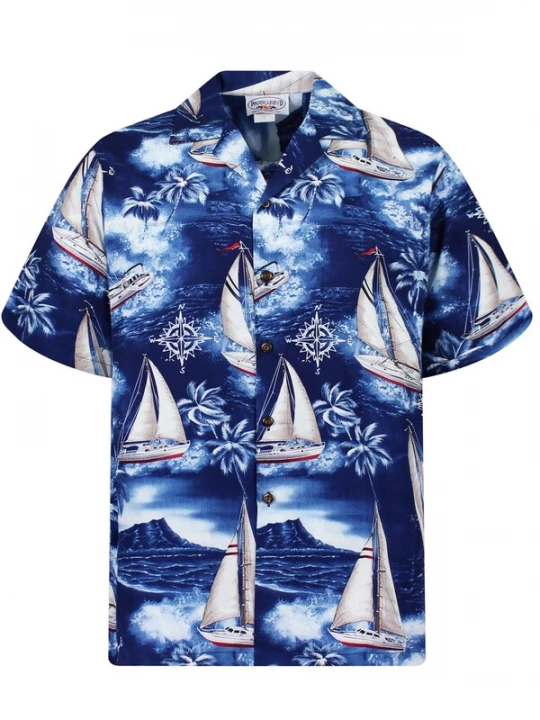 Foto van product Pacific Legend Overhemd 'Yachten' blauw