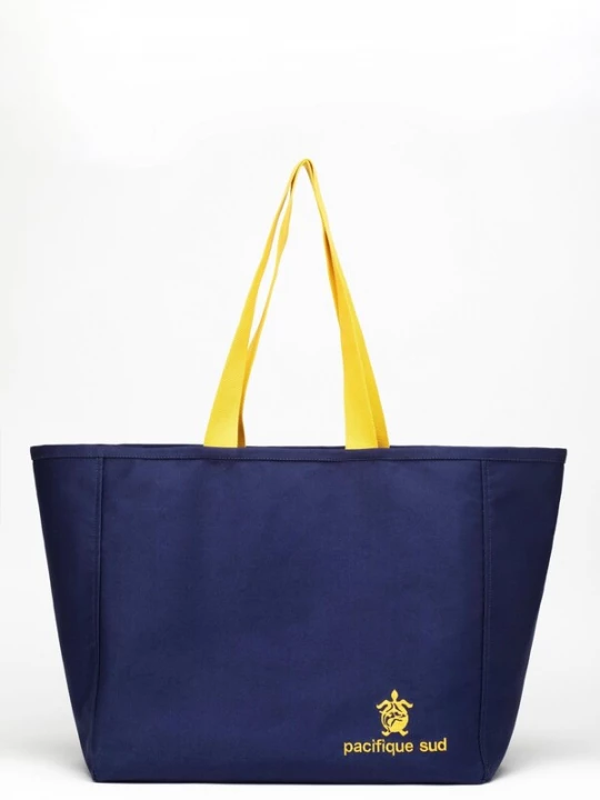 Foto van product Pacifique Sud Strandtas 'Bolsa de Playa' blauw denim