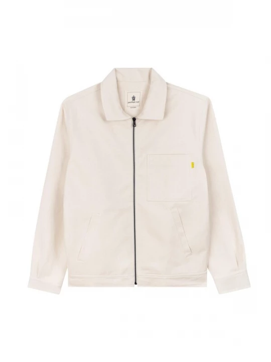 Foto van product Pacifique Sud Tussenjas 'Denim Jacket' ecru