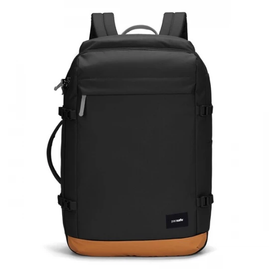 Foto van product Pacsafe Rugzak cognac / zwart