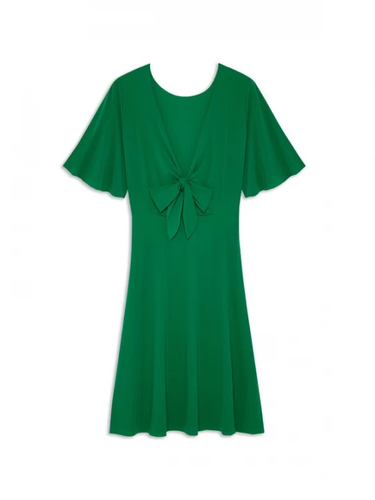 Foto van product PAIN de SUCRE Jurk 'NATT' groen