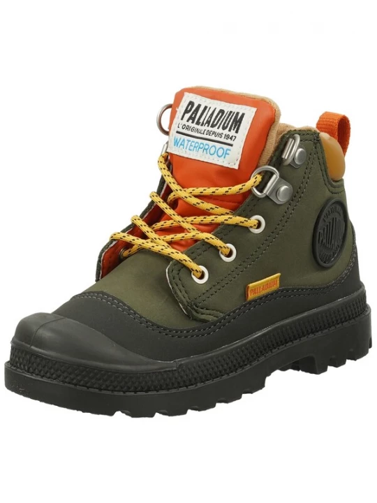 Foto van product Palladium Laarzen groen / oranje / zwart / wit