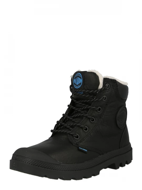 Foto van product Palladium Sneakers hoog 'Pampa' blauw / zwart