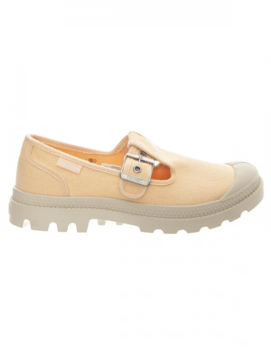 Foto van product Palladium Sportieve veterschoen 'Pampa M-Jane Washed Peaskin' oranje