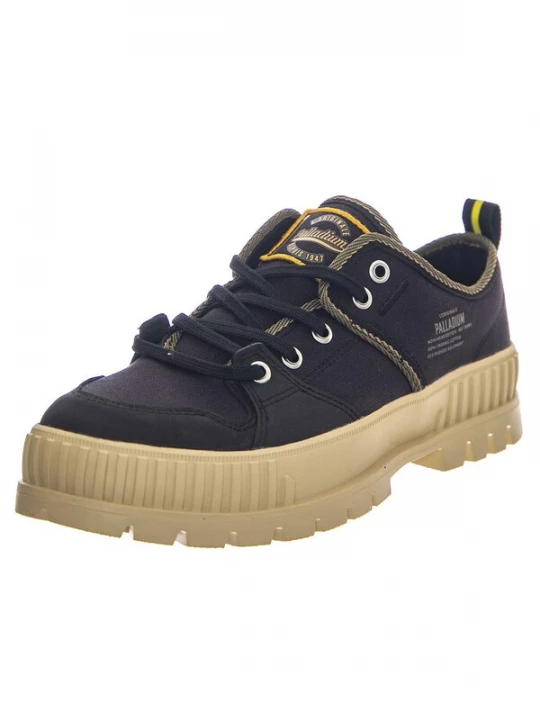 Foto van product Palladium Veterschoen 'Pallashock Lo WW Black Shoes' zwart