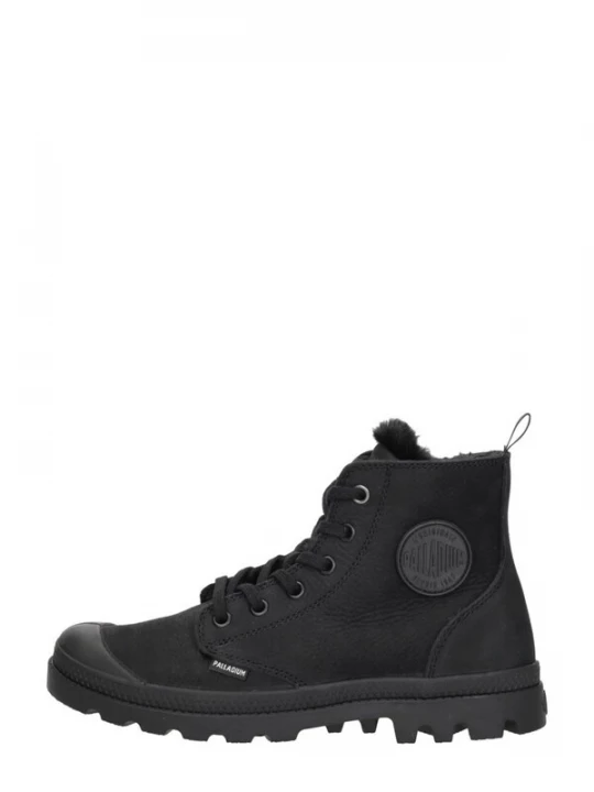 Foto van product Palladium Veterschoen 'Pampa Hi Zip L' zwart