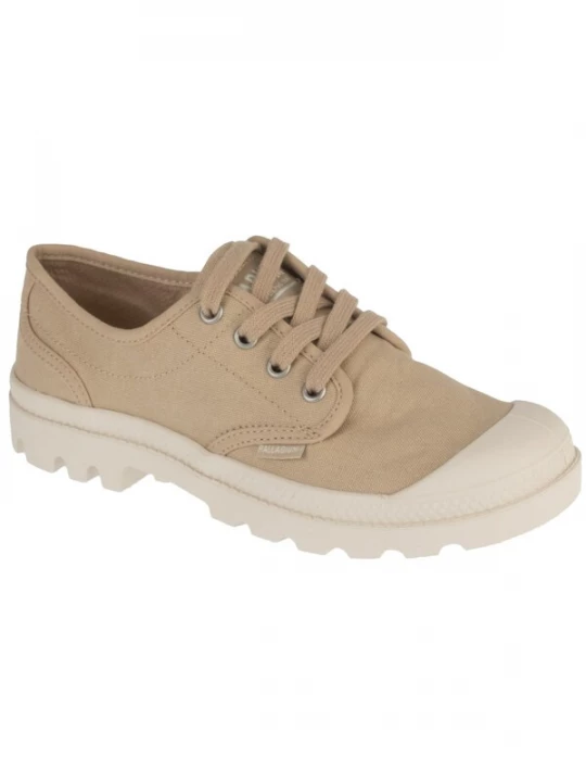 Foto van product Palladium Veterschoen 'Pampa Oxford' beige