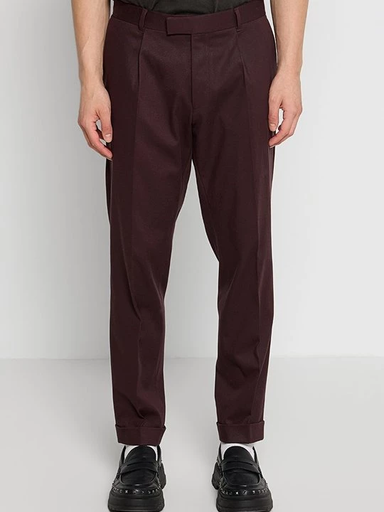 Foto van product Pantalon Boss donkerrood