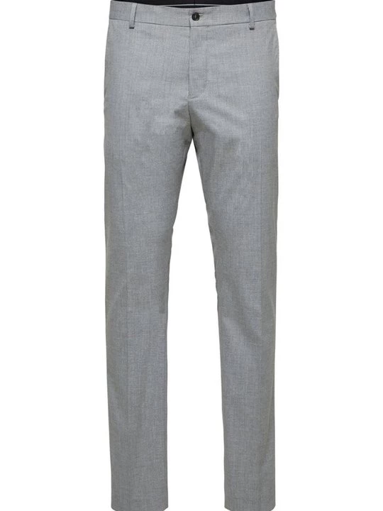 Foto van product Pantalon Selected lichtgrijs