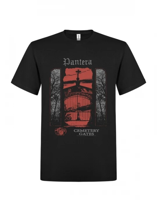 Foto van product PANTERA Shirt 'Pantera Cemetery Gates T-Shirt' zwart