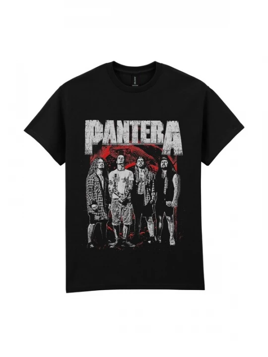 Foto van product PANTERA Shirt 'Pantera The Band T-Shirt' zwart