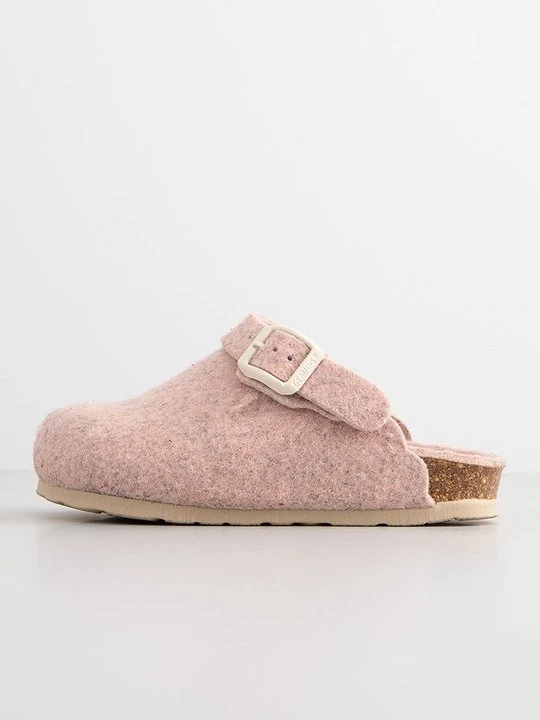 Foto van product Pantoffels Genuins donkerroze