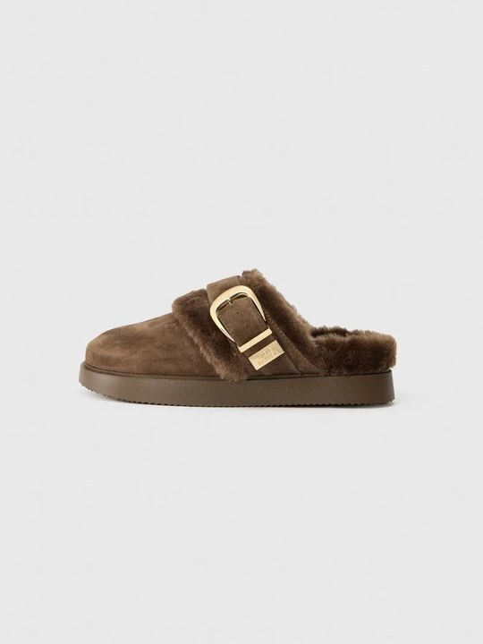 Foto van product Pantoffels Steve Madden bruin