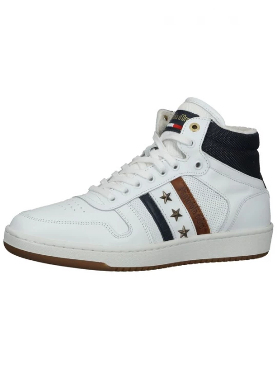 Foto van product PANTOFOLA D'ORO Sneakers hoog bruin / zwart / wit