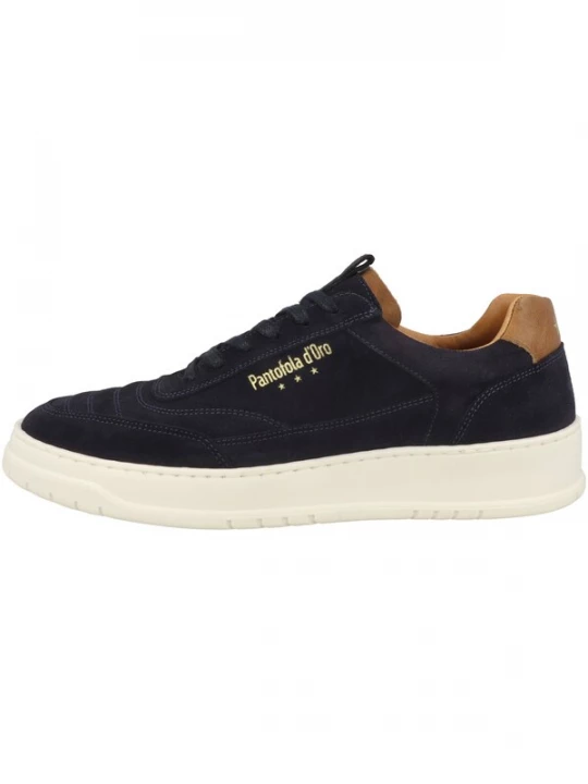Foto van product PANTOFOLA D'ORO Sneakers laag donkerblauw / bruin / wit