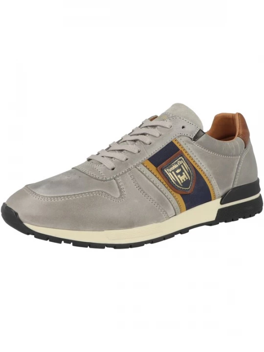 Foto van product PANTOFOLA D'ORO Sneakers laag 'Sangano' bruin / lichtgrijs / zwart