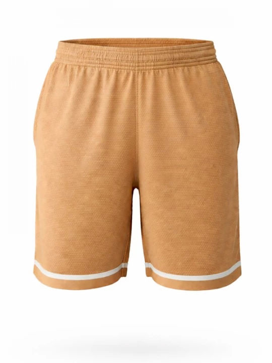 Foto van product PANTONECLO Boardshorts 'Pantoneclo Men’s Gym Shorts' geel gemêleerd