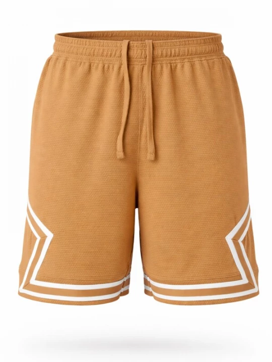 Foto van product PANTONECLO Boardshorts 'Pantoneclo Men’s Gym Shorts with Side Gaset' geel gemêleerd