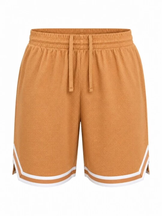 Foto van product PANTONECLO Boardshorts 'Pantoneclo Men’s Gym Shorts with Side Gasket' geel gemêleerd