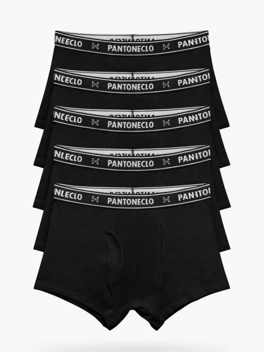 Foto van product PANTONECLO Boxershorts 'Pantoneclo Men’s Boxer Underwear' zwart