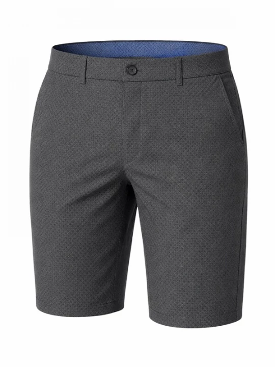 Foto van product PANTONECLO Chino 'Pantoneclo Men’s Chino Shorts' donkergrijs