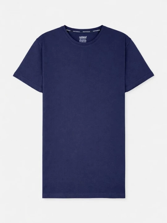 Foto van product PANTONECLO Shirt 'Pantoneclo Men’s Round Neck T-Shirt' navy
