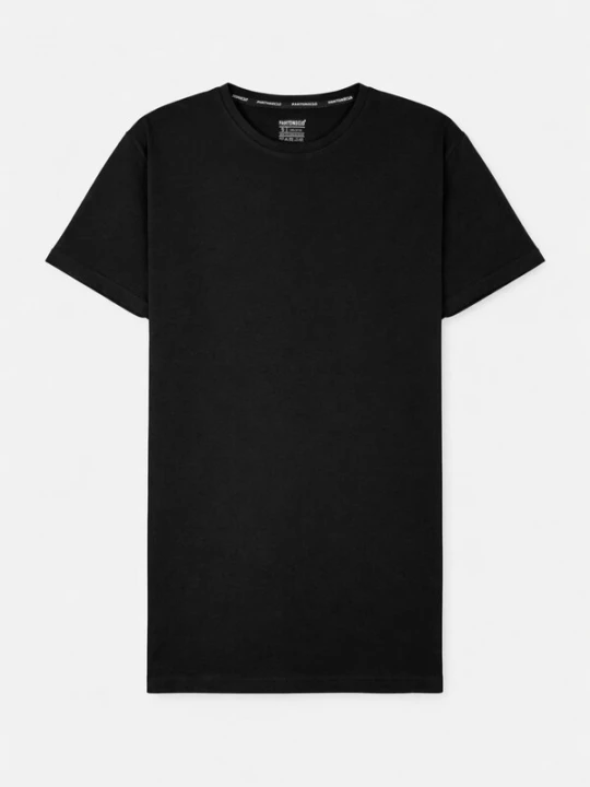 Foto van product PANTONECLO Shirt 'Pantoneclo Men’s Round Neck T-Shirt' zwart
