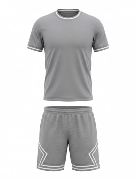 Foto van product PANTONECLO Trainingspak 'ActiveFlex' lichtgrijs