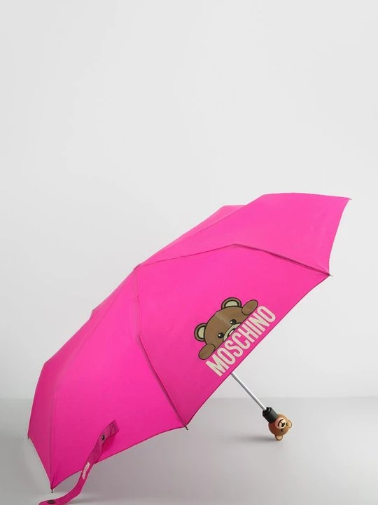 Foto van product Paraplu MOSCHINO donkerroze